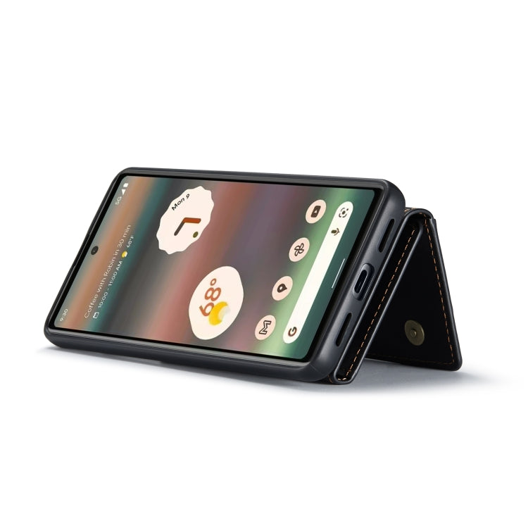 For Google Pixel 6A DG.MING M2 Series 3-Fold Multi Card Bag Phone Case(Coffee) - free shipping - PMC TechLife - Order now!
