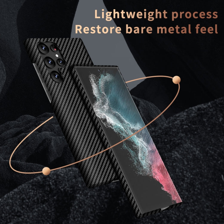 For Samsung Galaxy S21 Plus 5G Carbon Fiber Texture MagSafe Magnetic Phone Case(Black) - free shipping - PMC TechLife - Order now!
