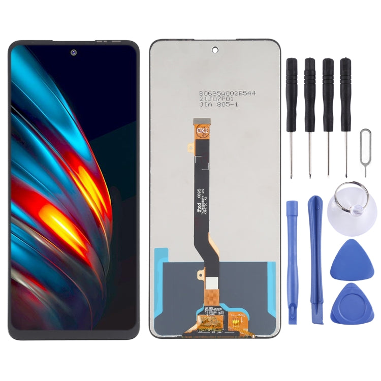 TFT LCD Screen For Tecno Pova 5G LE8 with Digitizer Full Assembly - free shipping - PMC TechLife - Order now!