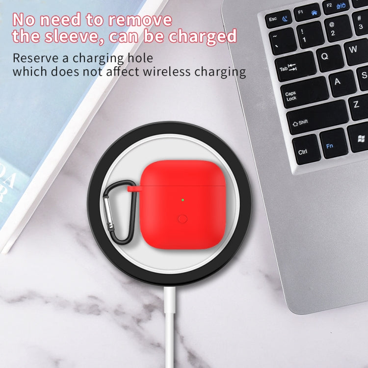 Liquid Silicone One-piece Earphone Protective Case For Redmi Buds3(Dark Night Green) - Xiaomi Earphone Case by PMC TechLife | Online Shopping South Africa | PMC TechLife