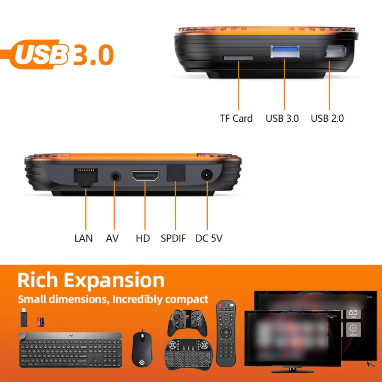 MECOOL HK1RBOX X4 4K TV Box, Android 11 Amlogic S905X4 CPU with RC 4GB+32GB(UK Plug) - free shipping - PMC TechLife - Order now!