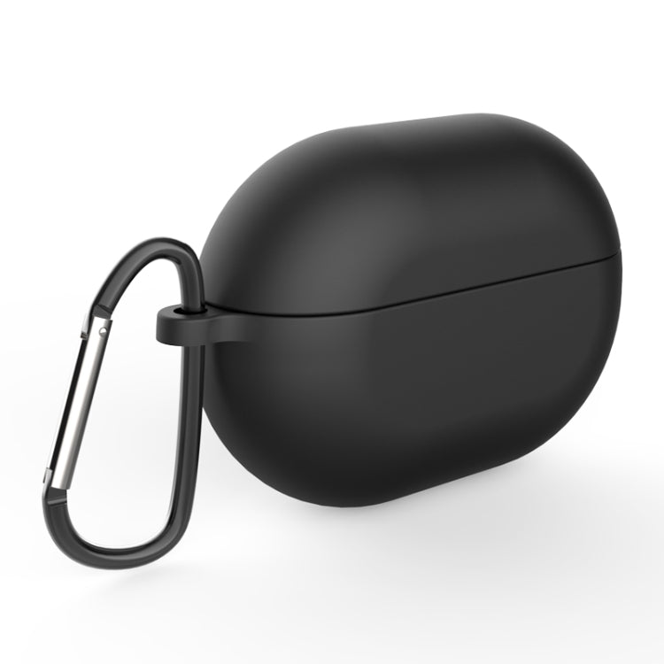 Earphone Silicone Protective Case for Huawei FreeBuds Pro, Type:with Buckle(Black) - Huawei Earphone Case by PMC TechLife | Online Shopping South Africa | PMC TechLife