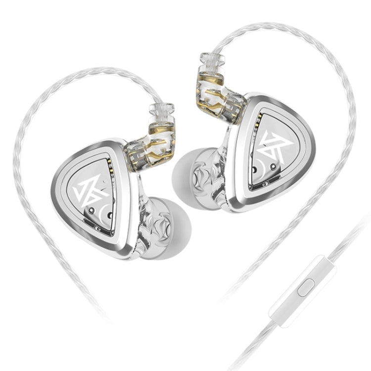 KZ-EDA Balanced Dual Magnetic Dynamic In-Ear Earphone,Length: 1.2m(With Microphone) - free shipping - PMC TechLife - Order now!