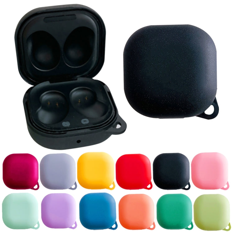For Samsung Galaxy Buds Live Earphone PC Solid Color Frosted Protective Case(Black) - Samsung Earphone Case by PMC TechLife | Online Shopping South Africa | PMC TechLife