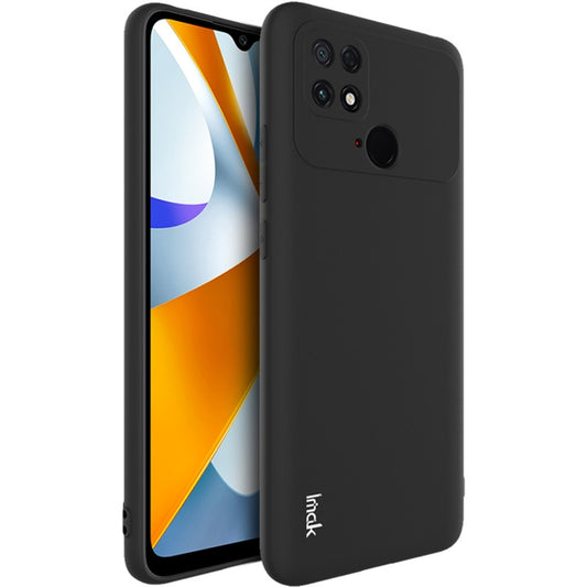 For Xiaomi Poco C40 IMAK UC-3 Series Shockproof Frosted TPU Phone Case(Black) - Xiaomi Cases by imak | Online Shopping South Africa | PMC Jewellery | Buy Now Pay Later Mobicred