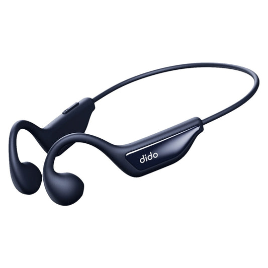 Dido W11S Bone Conduction Waterproof Wireless Bluetooth Sports Earphone(Dark Blue) - Sport Earphone by PMC Jewellery | Online Shopping South Africa | PMC Jewellery