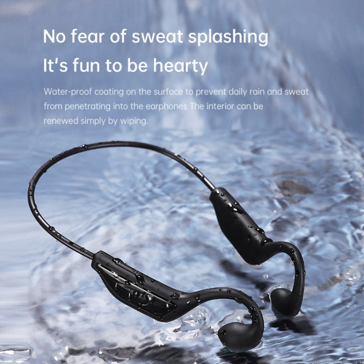Dido W11S Bone Conduction Waterproof Wireless Bluetooth Sports Earphone(Dark Blue) - Sport Earphone by PMC Jewellery | Online Shopping South Africa | PMC Jewellery