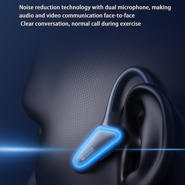 LOCA Z2 Bone Conduction Portable Sports Bluetooth Headset(Dark Blue) - Sport Earphone by PMC Jewellery | Online Shopping South Africa | PMC Jewellery