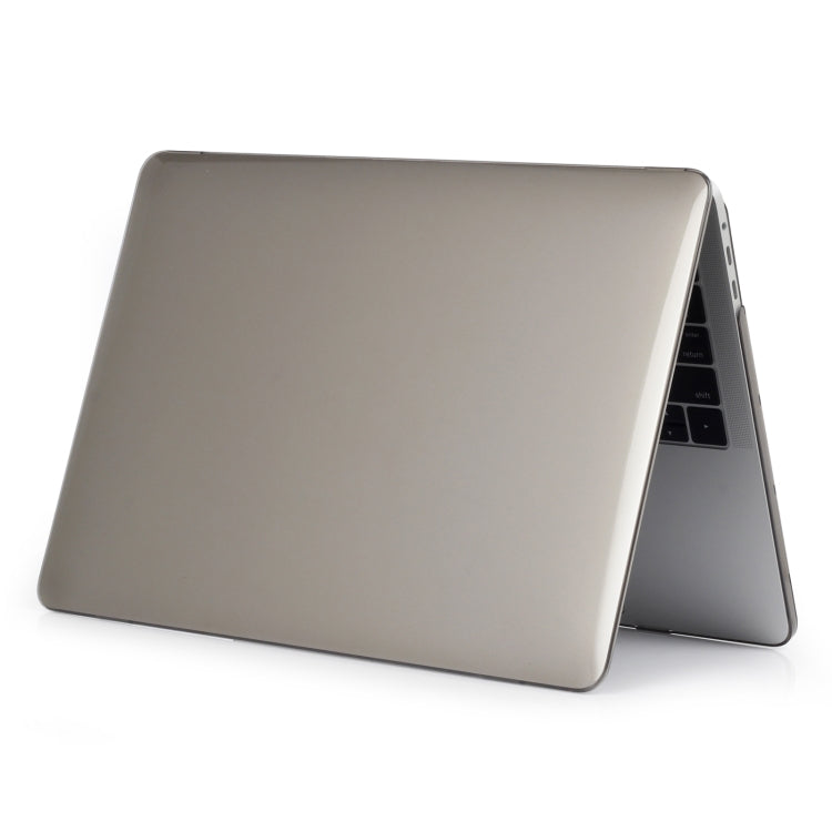 For MacBook Air 13.6 inch A2681 2022 Laptop Crystal Style Protective Case(Grey) - MacBook Air Cases by PMC TechLife | Online Shopping South Africa | PMC TechLife