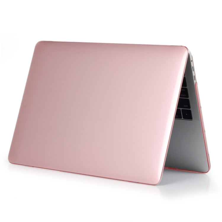 Laptop Crystal Style Protective Case For MacBook Pro 13.3 inch A2338 2022(Pink) - MacBook Pro Cases by PMC Jewellery | Online Shopping South Africa | PMC Jewellery