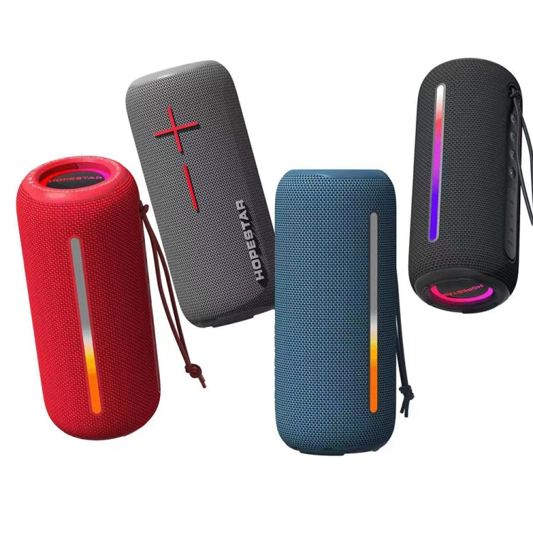 HOPESTAR P39 Outdoor Waterproof RGB Light Wireless Bluetooth Speaker(Black) - Waterproof Speaker by HOPESTAR | Online Shopping South Africa | PMC Jewellery