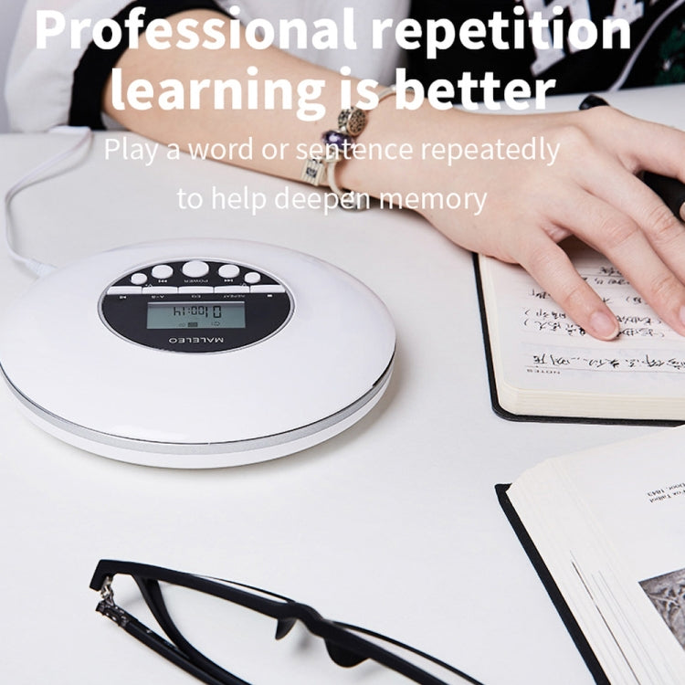 Kecag KC-706 Portable Walkman CD Player(White) - DVD & LCD Player by Kecag | Online Shopping South Africa | PMC TechLife | Buy Now Pay Later Mobicred