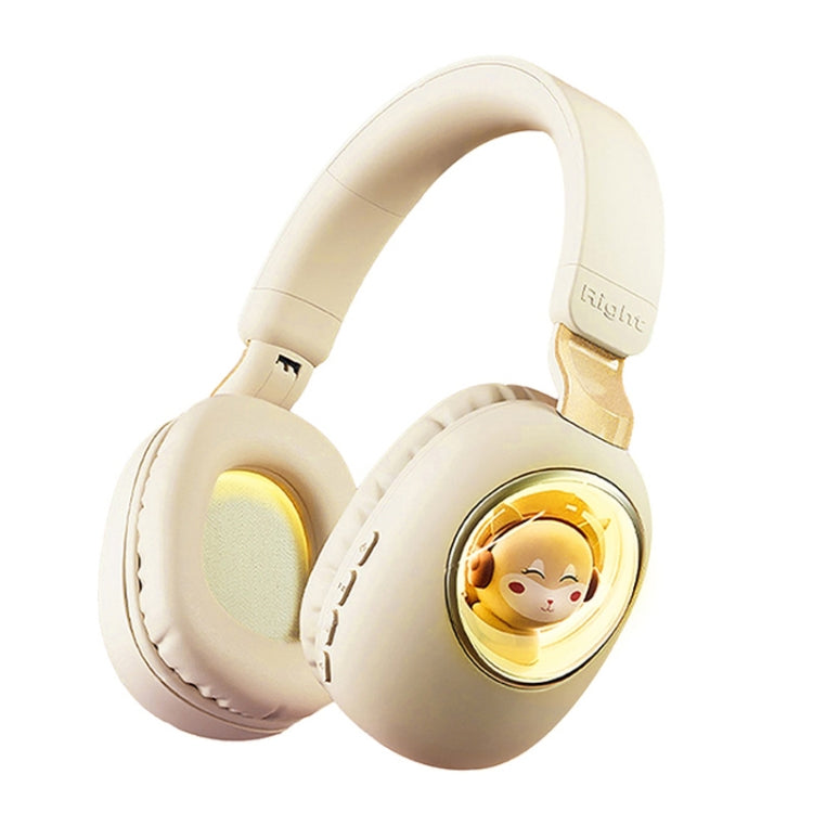 B4 RGB Cartoon Stereo Headset Wireless Bluetooth Headphones(Squirrel) - Headset & Headphone by PMC TechLife | Online Shopping South Africa | PMC TechLife