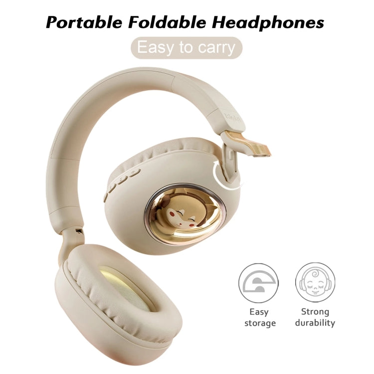 B4 RGB Cartoon Stereo Headset Wireless Bluetooth Headphones(Cat) - Headset & Headphone by PMC Jewellery | Online Shopping South Africa | PMC Jewellery