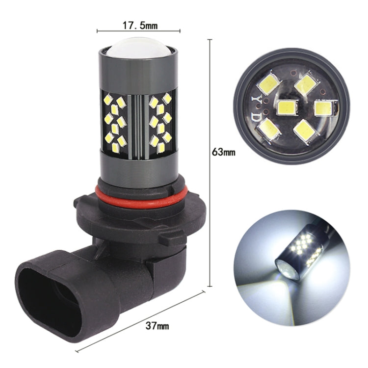 1 Pair 9005 12V 7W Strobe Car LED Fog Light(Pink Light) - Fog / Driving Lights by PMC TechLife | Online Shopping South Africa | PMC TechLife