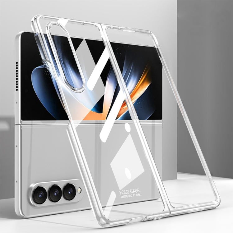 For Samsung Galaxy Z Fold4 GKK Phantom Electroplating Full Coverage Phone Case(Transparent) - Galaxy Z Fold4 5G Cases by GKK | Online Shopping South Africa | PMC TechLife | Buy Now Pay Later Mobicred