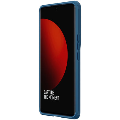 For Xiaomi 12S Ultra ILLKIN Black Mirror Series Camshield PC Phone Case(Blue) - Xiaomi Cases by NILLKIN | Online Shopping South Africa | PMC Jewellery