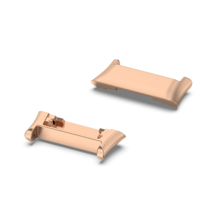 For OPPO Watch Free 1 Pair Metal Watch Band Connector(Rose Gold) -  by PMC Jewellery | Online Shopping South Africa | PMC Jewellery