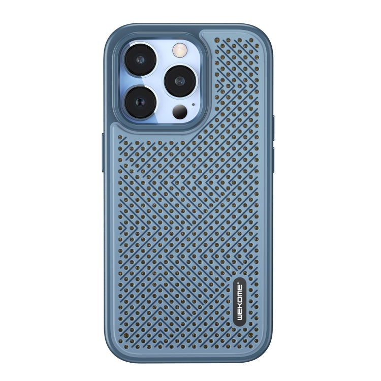 For iPhone 14 Pro Max WEKOME Graphene Heat Dissipation Phone Case (Blue) - iPhone 14 Pro Max Cases by WK | Online Shopping South Africa | PMC Jewellery