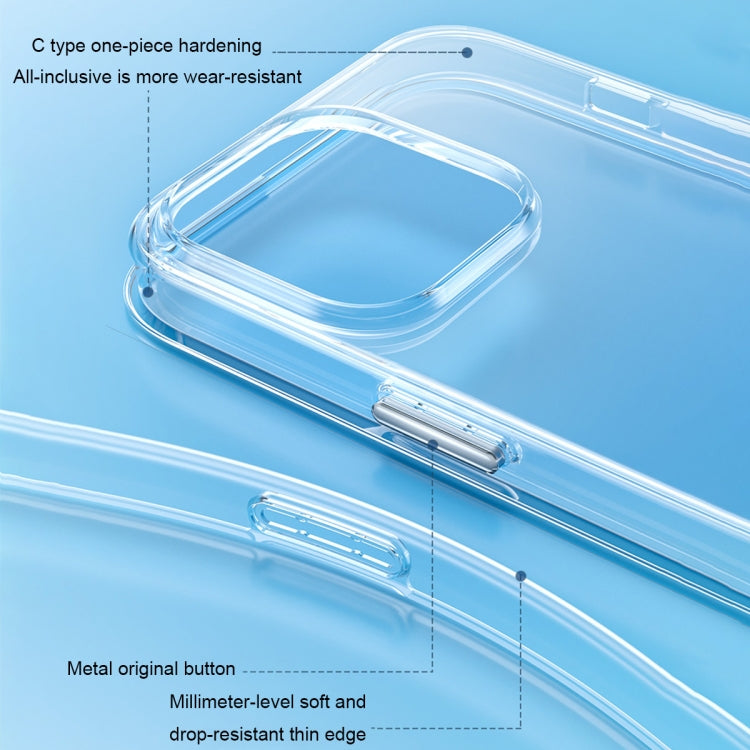 For iPhone 14 WEKOME Top Clear Phone Case (Transparent) - iPhone 14 Cases by WK | Online Shopping South Africa | PMC Jewellery