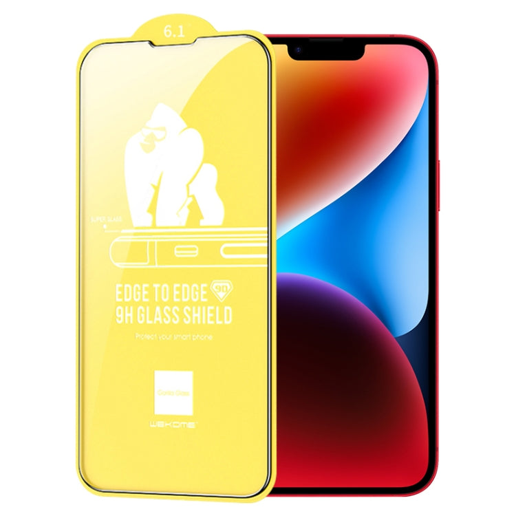 For iPhone 14 Plus WEKOME 9D Curved HD Tempered Glass Film - iPhone 14 Plus Tempered Glass by WK | Online Shopping South Africa | PMC TechLife