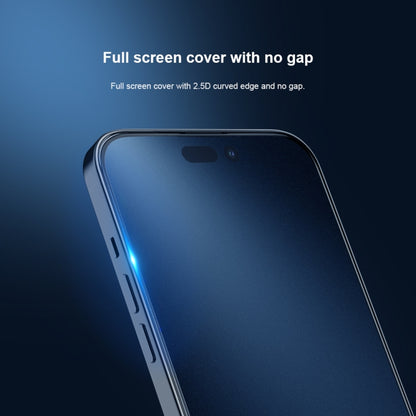For iPhone 14 Pro NILLKIN Fog Mirror 0.33mm 9H Full Screen Matte Tempered Glass Film - iPhone 14 Pro Tempered Glass by NILLKIN | Online Shopping South Africa | PMC Jewellery