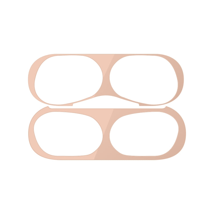 For Apple AirPods Pro 2 Wireless Earphone Protective Case Metal Sticker(Flesh Color) - Protective Sticker by PMC TechLife | Online Shopping South Africa | PMC TechLife