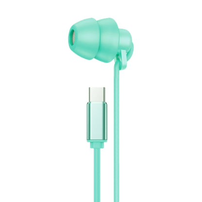 WEKOME YB02 SHQ Series In-Ear Sleep Wired Earphone, Plug Type:Type-C(Blue) - Type-C Earphone by WK | Online Shopping South Africa | PMC Jewellery