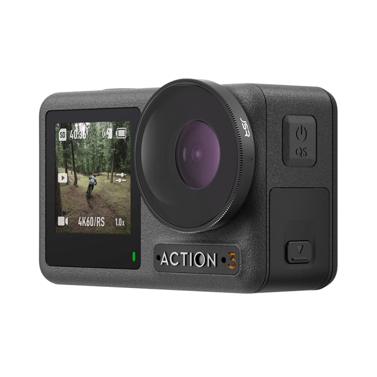 JSR LS ND1000 Lens Filter For DJI Osmo Action 3 -  by PMC TechLife | Online Shopping South Africa | PMC TechLife