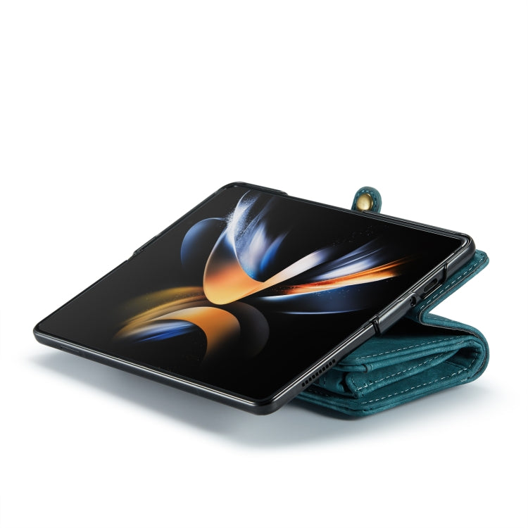 For Samsung Galaxy Z Fold4 CaseMe 008 Detachable Multifunctional Leather Phone Case(Blue) - free shipping - PMC TechLife - Order now!