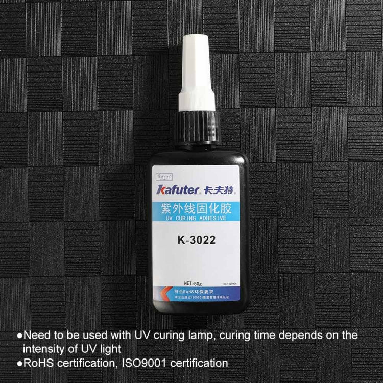 Kafuter K-3022 UV Light Curing Adhesive - Repair Glue Series by PMC TechLife | Online Shopping South Africa | PMC TechLife