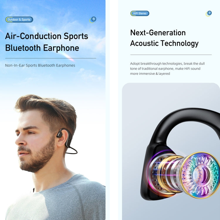 awei A889 Pro Air Conduction Sports Wireless Headset - Sport Earphone by awei | Online Shopping South Africa | PMC Jewellery