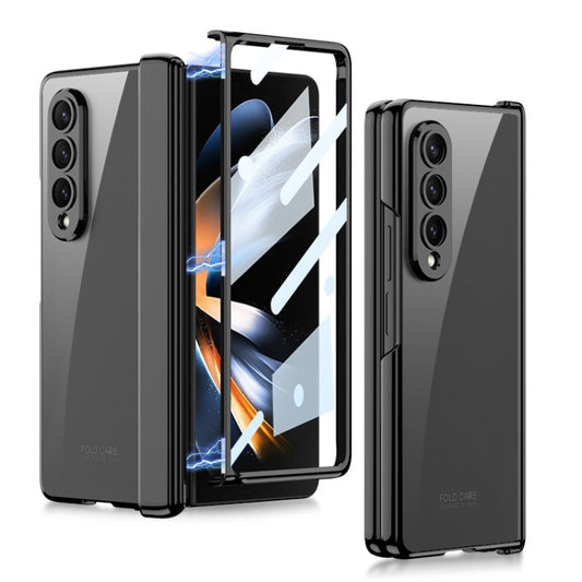 For Samsung Galaxy Z Fold4 GKK Magnetic Hinged Phantom Folding Phone Case(Black) - Galaxy Z Fold4 5G Cases by GKK | Online Shopping South Africa | PMC Jewellery | Buy Now Pay Later Mobicred