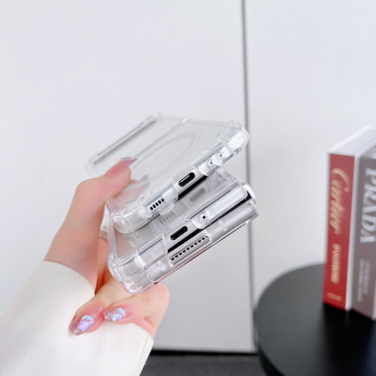For Samsung Galaxy Z Flip4 Magsafe Magnetic Transparent Shockproof Phone Case - free shipping - PMC TechLife - Order now!