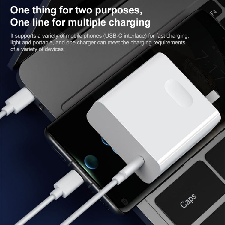 For Huawei MateBook Laptop Fast Charging Cable 65W Dual Type-C Interface Charging Data Cable Length:1m - USB-C & Type-C Cable by PMC TechLife | Online Shopping South Africa | PMC TechLife