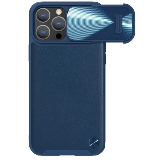 For iPhone 14 Pro NILLKIN PC + TPU Magnetic Phone Case(Blue) - iPhone 14 Pro Cases by NILLKIN | Online Shopping South Africa | PMC Jewellery