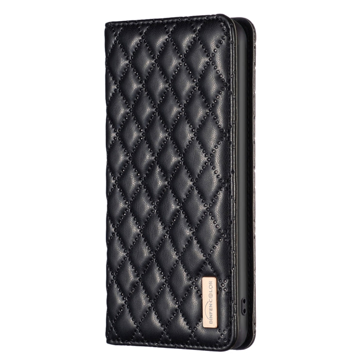 For Xiaomi Redmi 9A Diamond Lattice Magnetic Leather Flip Phone Case(Black) - free shipping - PMC TechLife - Order now!