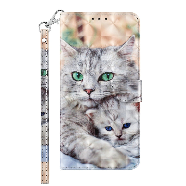 For Samsung Galaxy A14 5G 3D Painted Leather Phone Case(Two Loving Cats) - free shipping - PMC TechLife - Order now!