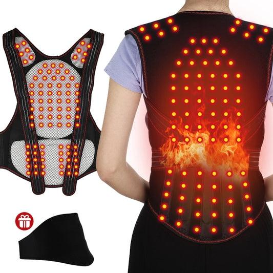 HailiCare Larger Version Household Neck Back Waist Protector Waistcoat Warm Vest Protective Gear with Magnet Therapy, Size:M - Corrector by PMC Jewellery | Online Shopping South Africa | PMC Jewellery