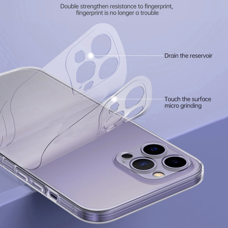 For iPhone 14 Pro Max SULADA Frosted Series Shockproof TPU Protective Case(Transparent) - iPhone 14 Pro Max Cases by SULADA | Online Shopping South Africa | PMC TechLife | Buy Now Pay Later Mobicred