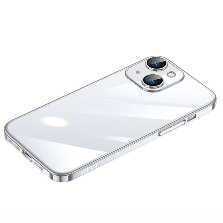 For iPhone 14 Plus SULADA Hard PC Shockproof Phone Case(Silver) - iPhone 14 Plus Cases by SULADA | Online Shopping South Africa | PMC TechLife | Buy Now Pay Later Mobicred