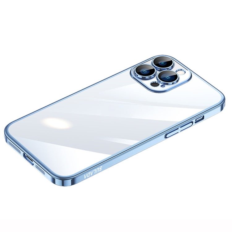 For iPhone 14 Pro SULADA Hard PC Shockproof Phone Case(Sierra Blue) - iPhone 14 Pro Cases by SULADA | Online Shopping South Africa | PMC TechLife | Buy Now Pay Later Mobicred