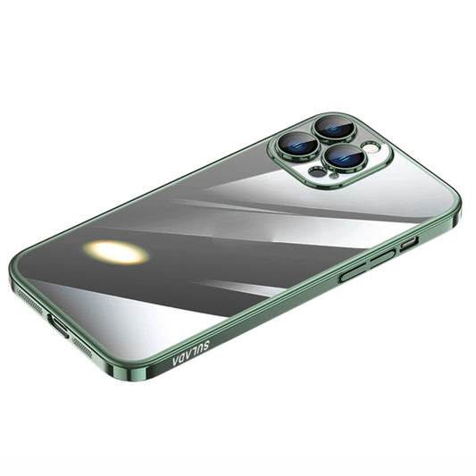 For iPhone 14 Pro Max SULADA Hard PC Shockproof Phone Case(Green) - iPhone 14 Pro Max Cases by SULADA | Online Shopping South Africa | PMC Jewellery | Buy Now Pay Later Mobicred