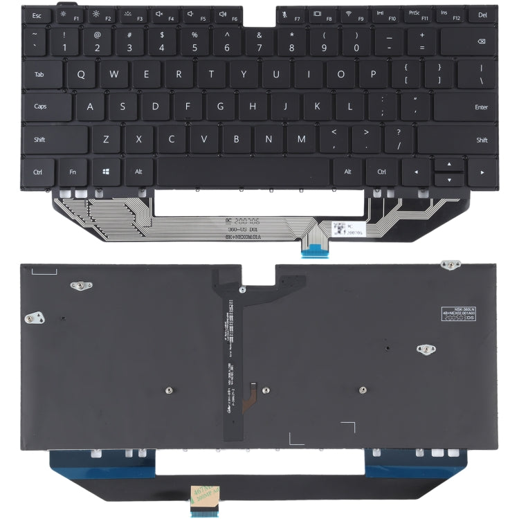 For Huawei Matebook X Pro US Version Keyboard with Backlight - Replacement Keyboards by PMC TechLife | Online Shopping South Africa | PMC TechLife