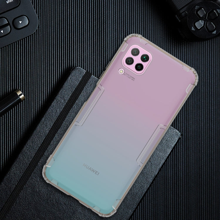 For Huawei nova 6SE NILLKIN Nature TPU Transparent Soft Case(Grey) - Huawei Cases by NILLKIN | Online Shopping South Africa | PMC Jewellery