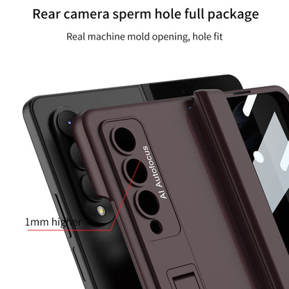 For Samsung Galaxy Z Fold4 GKK Magnetic Fold Full Coverage Anti Peep Phone Case(Gray) - Galaxy Z Fold4 5G Cases by GKK | Online Shopping South Africa | PMC Jewellery