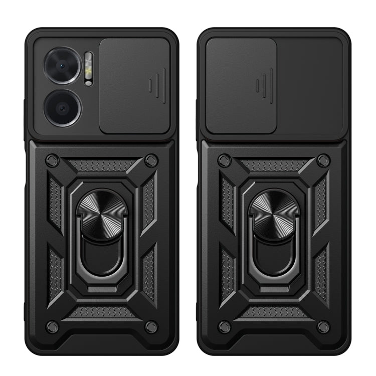For Xiaomi Redmi 10 5G Sliding Camera Design TPU + PC Phone Case(Black) - free shipping - PMC TechLife - Order now!