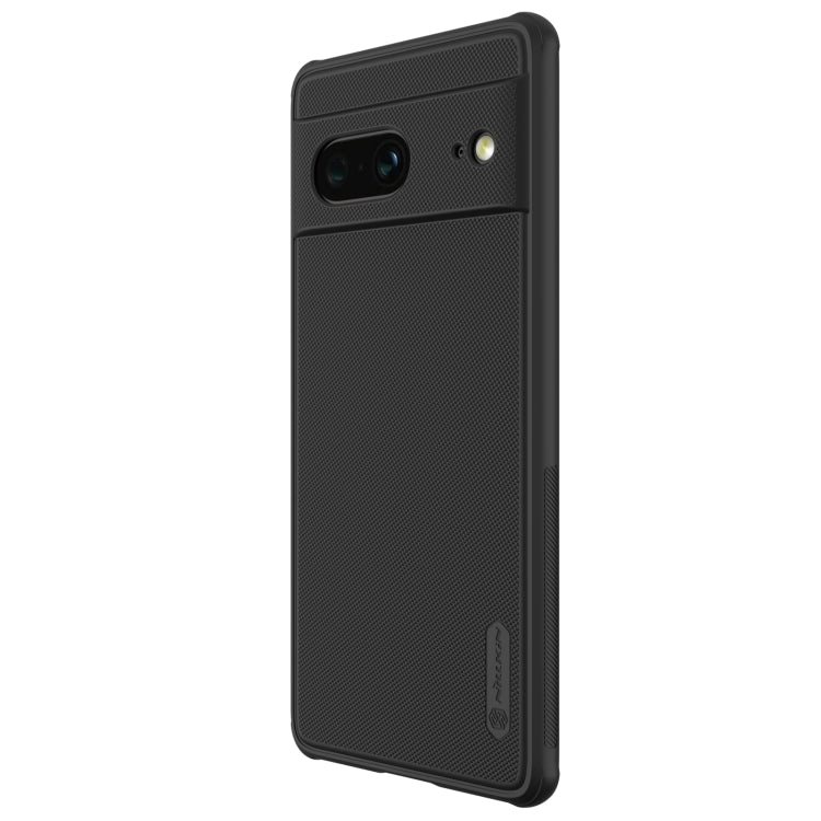 For Google Pixel 7 5G NILLKIN Super Frosted Shield Pro PC + TPU Phone Case(Black) - Google Cases by NILLKIN | Online Shopping South Africa | PMC Jewellery