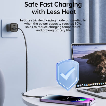 JOYROOM 2.4A USB to 8 Pin Surpass Series Fast Charging Data Cable, Length:2m(White) - Normal Style Cable by JOYROOM | Online Shopping South Africa | PMC Jewellery