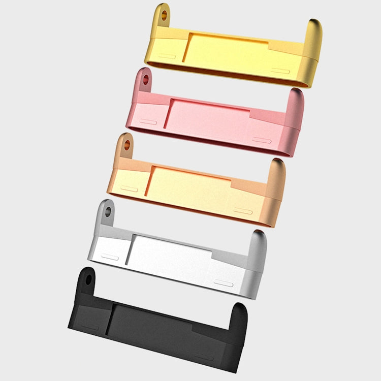 For Fitbit Versa 4 / Versa 3 / Sense 2 1 Pairs Watch Band Connector(Silver) -  by PMC TechLife | Online Shopping South Africa | PMC TechLife